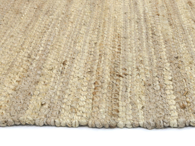 Malmo Stipe Natural Jute Rug Beige