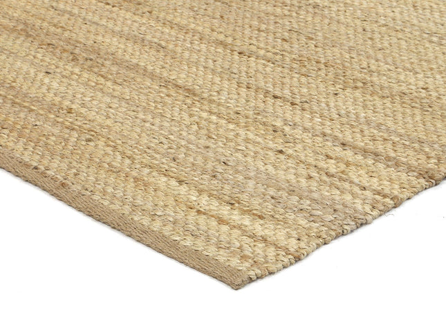 Malmo Stipe Natural Jute Rug Beige