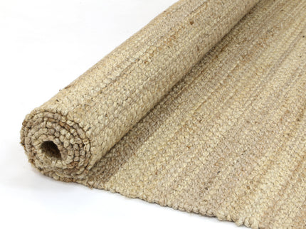 Malmo Stipe Natural Jute Rug Beige
