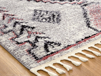 Mansour Tocapus Blush Geometric Rug