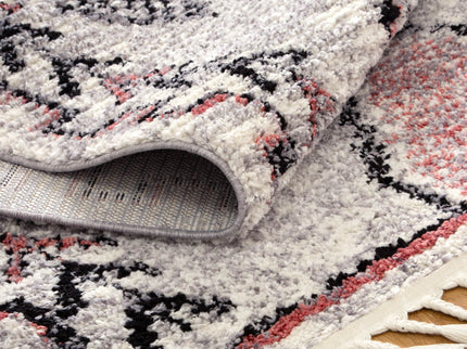 Mansour Tocapus Blush Geometric Rug