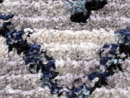 Mansour Diamond Blue Geometric Rug