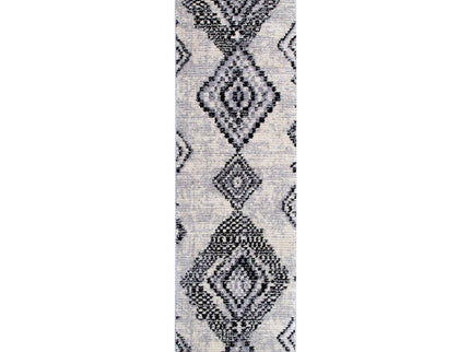 Mansour Aztec Grey Geometric Rug