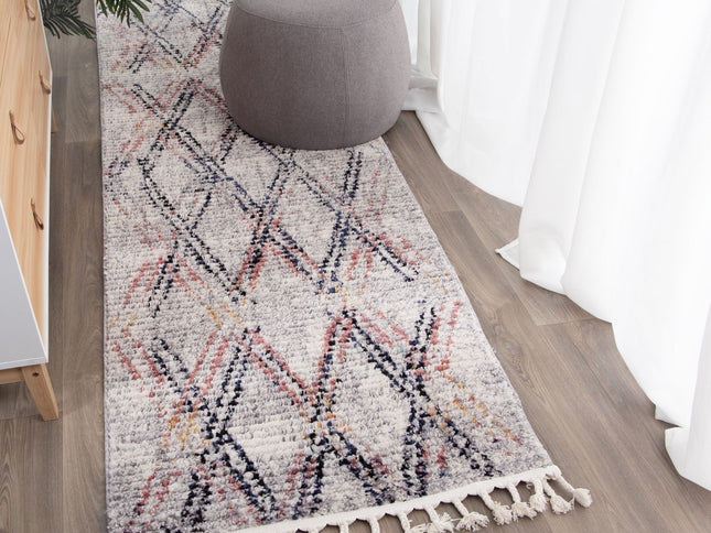 Mansour Argyle Multi Geometric Rug