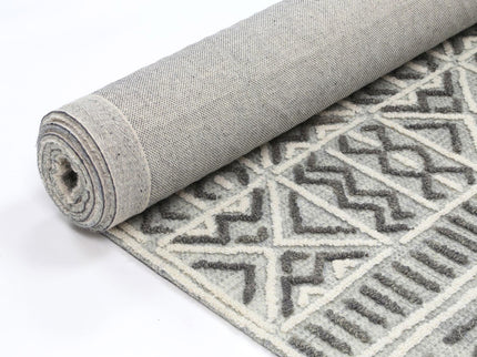 Marbella Cordoba Grey Contemporary Rug