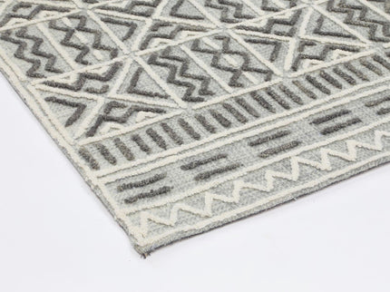 Marbella Cordoba Grey Contemporary Rug