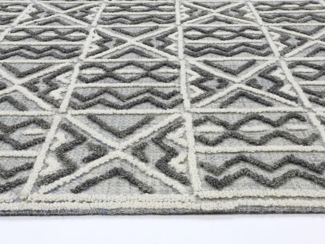 Marbella Cordoba Grey Contemporary Rug