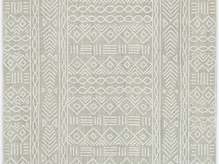 Marbella Lucena Beige Contemporary Rug