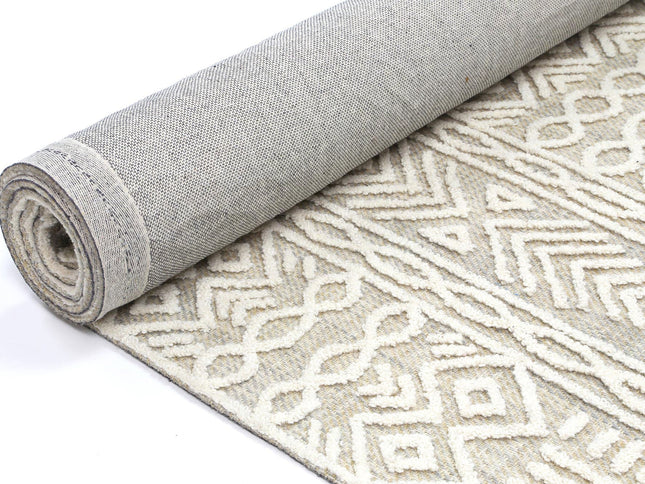 Marbella Lucena Beige Contemporary Rug