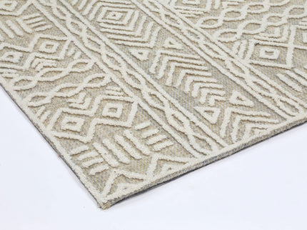 Marbella Lucena Beige Contemporary Rug