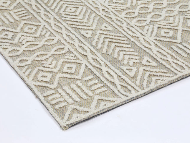 Marbella Lucena Beige Contemporary Rug