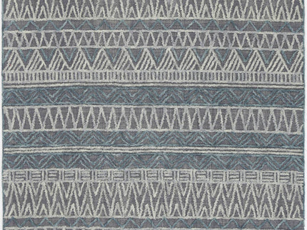 Marbella Cazorla Charcoal Contemporary Rug