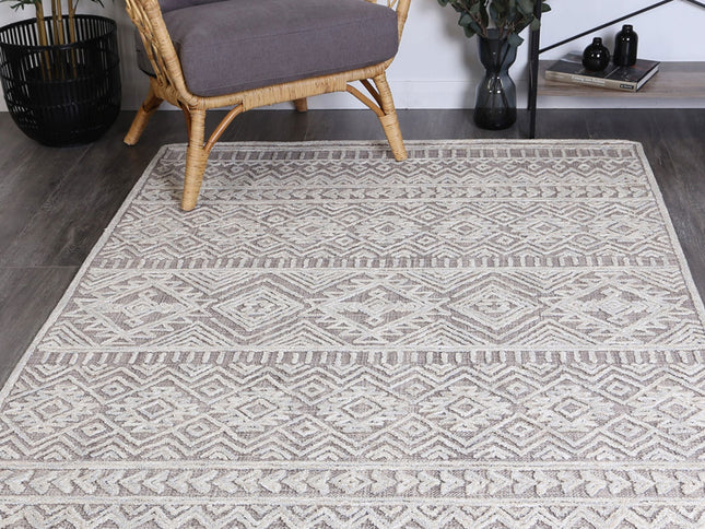 Marbella Cadiz Ash Contemporary Rug