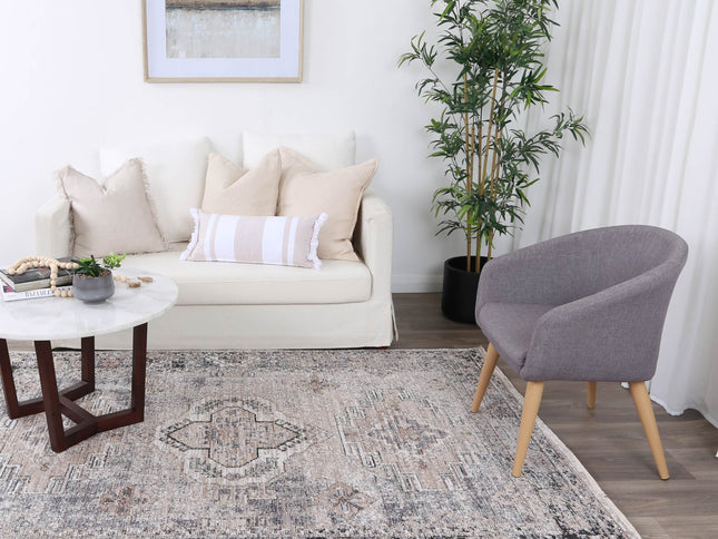 Maryland Derbent Ash Traditional Soft Rug
