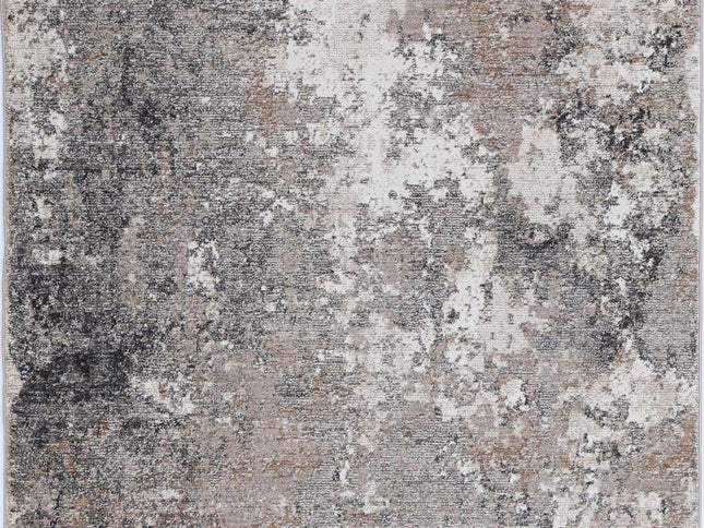 Maryland Mosoel Ash Abstract Soft Rug