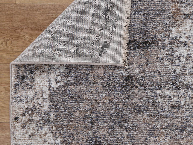 Maryland Mosoel Ash Abstract Soft Rug