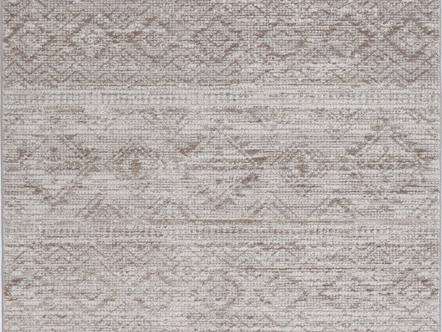 Maryland Kesh Beige Tribal Soft Rug