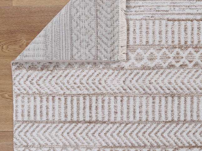 Maryland KermanBeige Tribal Soft Rug