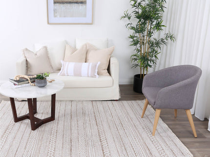 Maryland KermanBeige Tribal Soft Rug