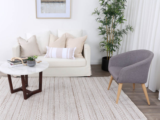 Maryland KermanBeige Tribal Soft Rug