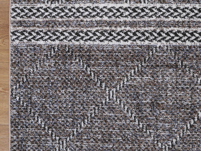 Maryland Aleppo Charcoal Contemporary Soft Rug
