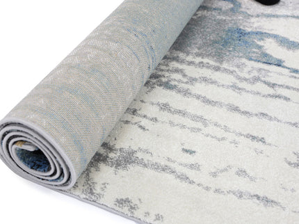 Matisse Blue Abstract Rug