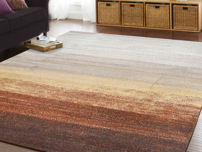 Matisse Orange Ombre Rug