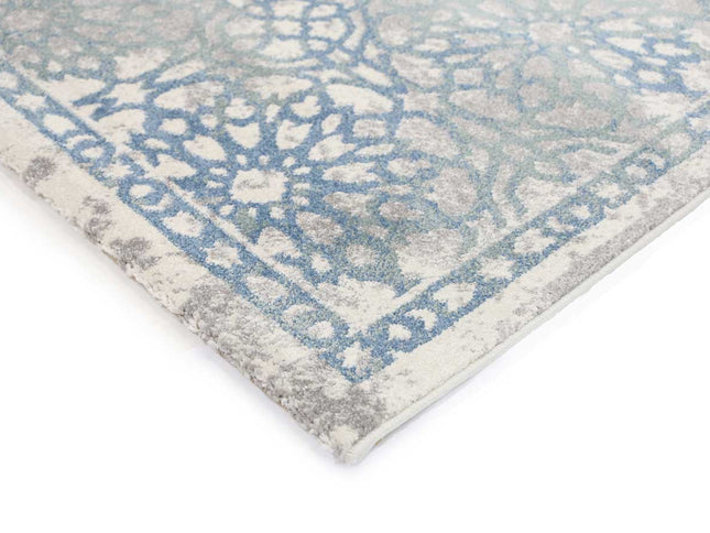 Matisse Blue Demask Rug