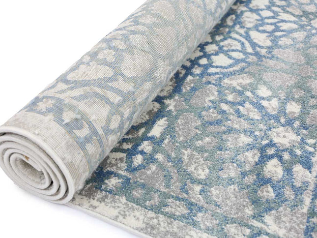 Matisse Blue Demask Rug