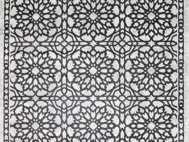 Matisse Dark Grey Demask Rug