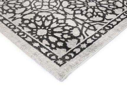 Matisse Dark Grey Demask Rug
