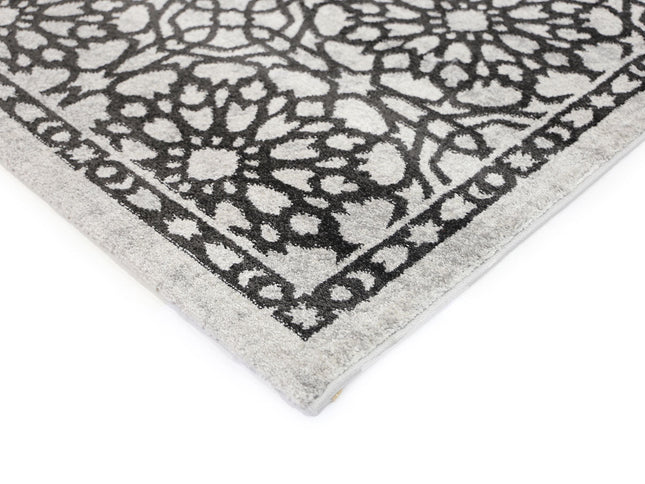Matisse Dark Grey Demask Rug