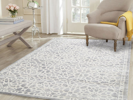Matisse Grey Demask Rug
