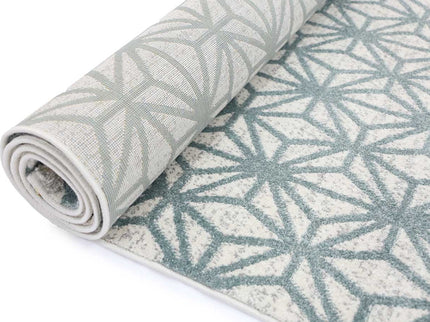 Matisse Aqua Blue Web Rug