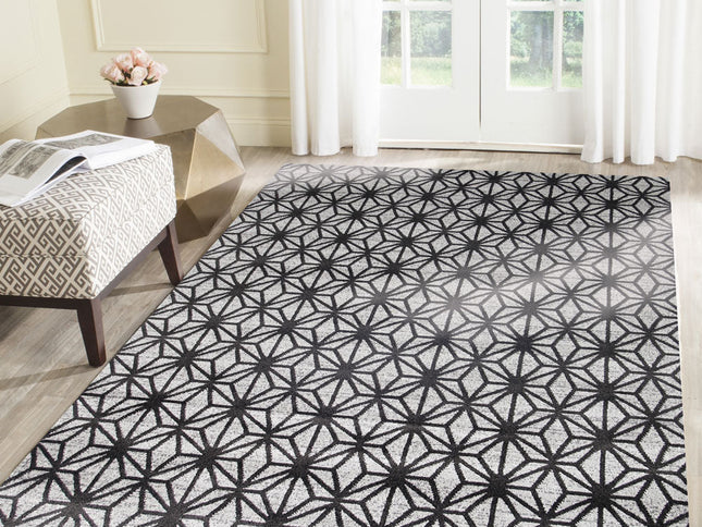 Matisse Dark Grey Web Rug