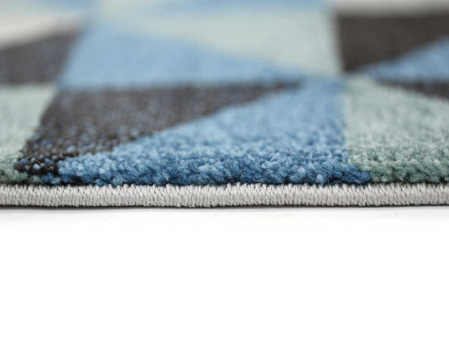 Matisse Blue and Grey Rug