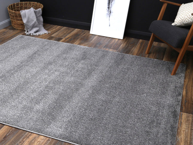 Montana Grey Plush Rug
