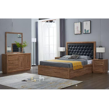 Manhattan 5 Pce Double Dresser Mirror Suite