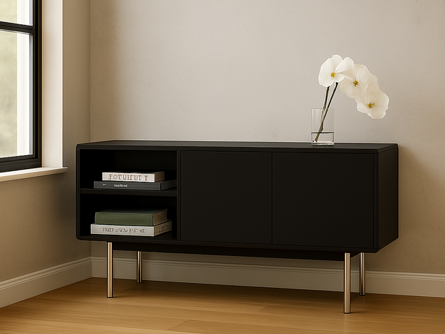Milan TV Unit 1.2m - Black