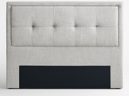 Mirage Single Bed Head - Cement