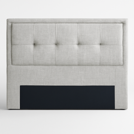 Mirage Single Bed Head - Cement