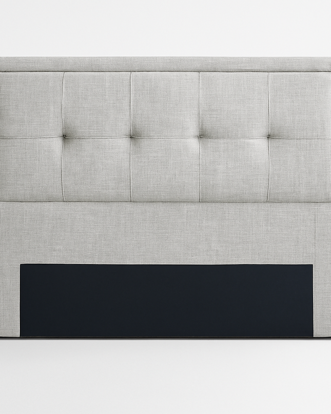 Mirage Single Bed Head - Cement