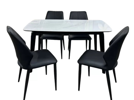 Monaco 5pce Dining Set - 1.4m