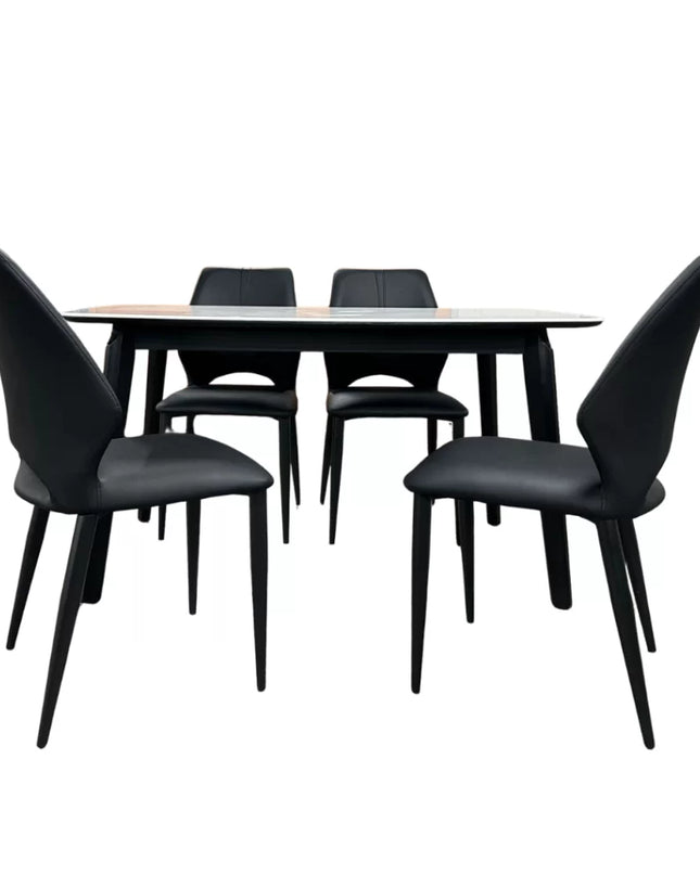 Monaco 5pce Dining Set - 1.4m