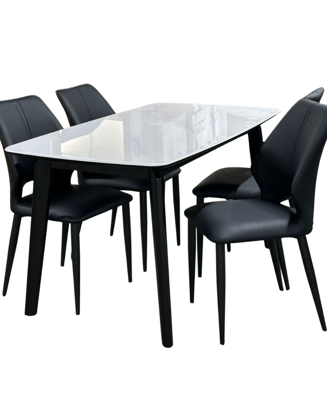 Monaco 5pce Dining Set - 1.4m