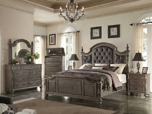 Montiecello 5 Pce Queen Dresser Mirror Suite