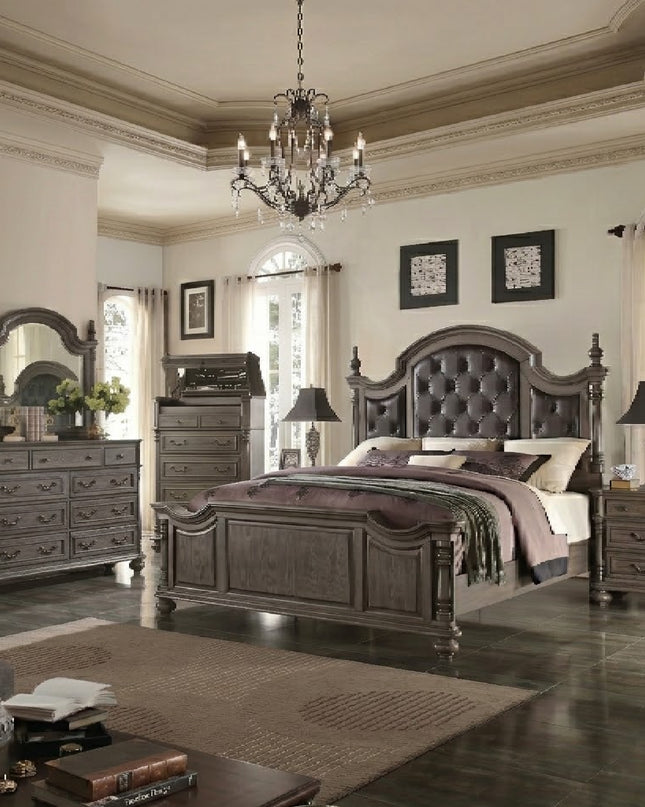 Montiecello 5 Pce Queen Dresser Mirror Suite