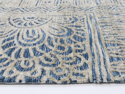 Amritsar Newburg Navy Tribal Rug