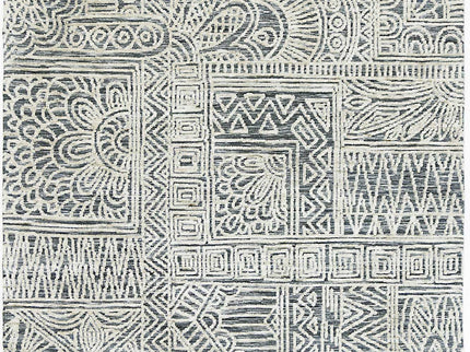 Amritsar Newburg Anthracite Tribal Rug