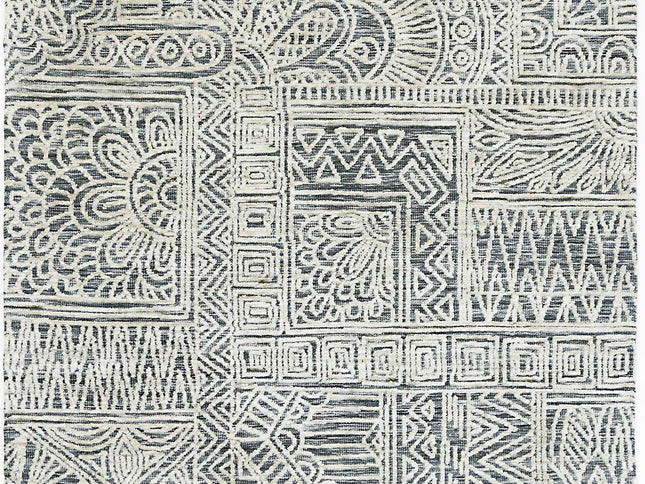 Amritsar Newburg Anthracite Tribal Rug